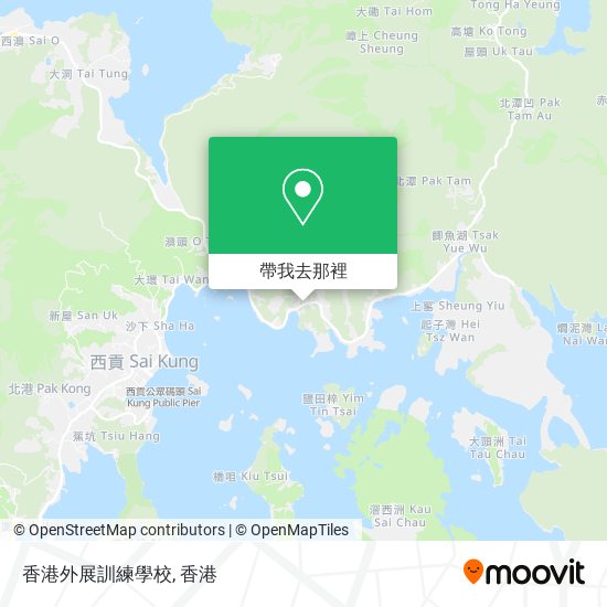 香港外展訓練學校地圖