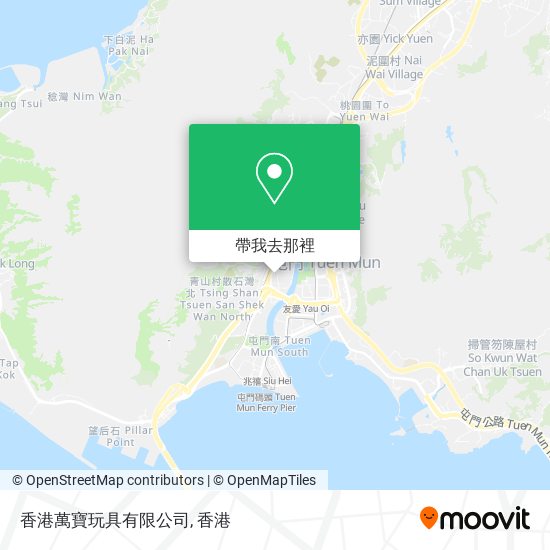 香港萬寶玩具有限公司地圖