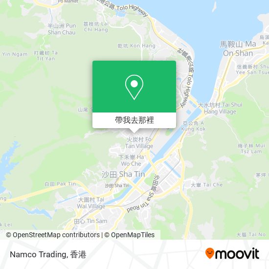 Namco Trading地圖