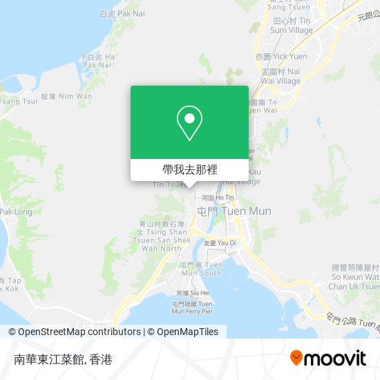 南華東江菜館地圖