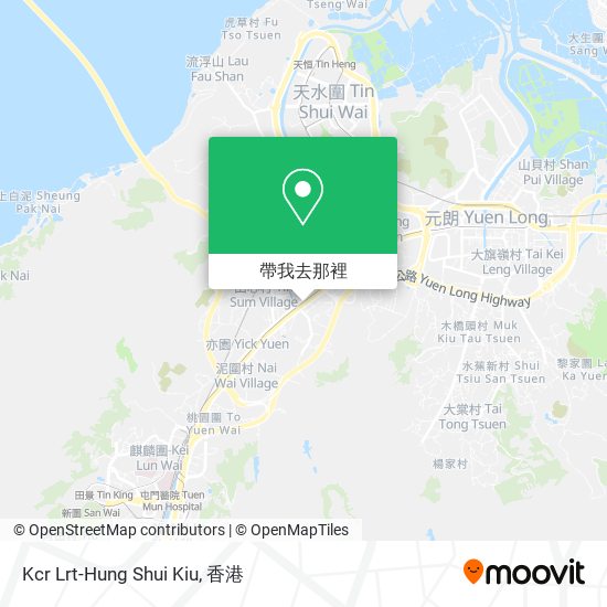 Kcr Lrt-Hung Shui Kiu地圖