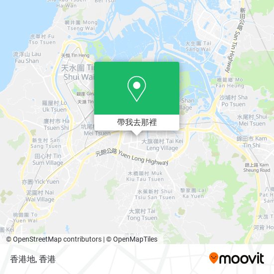 香港地地圖