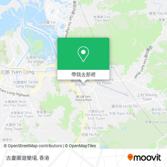 吉慶圍遊樂場地圖