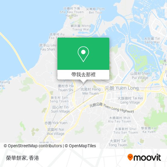 榮華餅家地圖