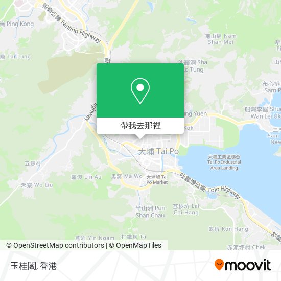 玉桂閣地圖