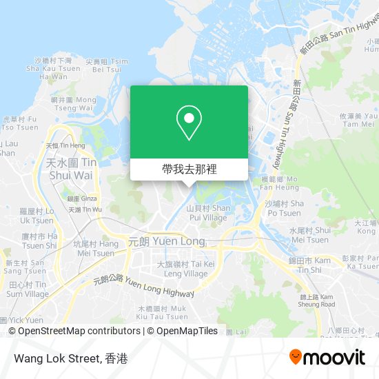 Wang Lok Street地圖