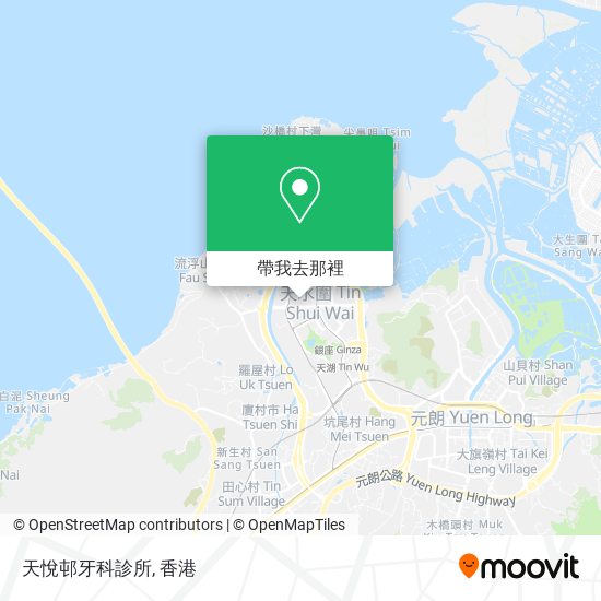 天悅邨牙科診所地圖