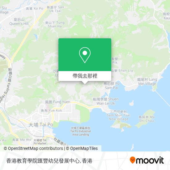 香港教育學院匯豐幼兒發展中心地圖