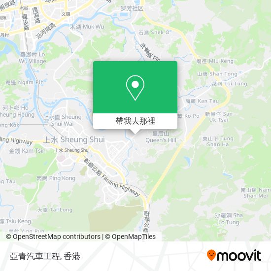亞青汽車工程地圖