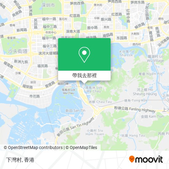 下灣村地圖