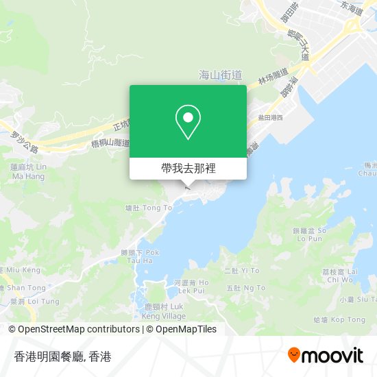 香港明園餐廳地圖