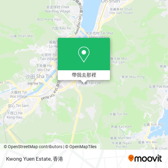 Kwong Yuen Estate地圖