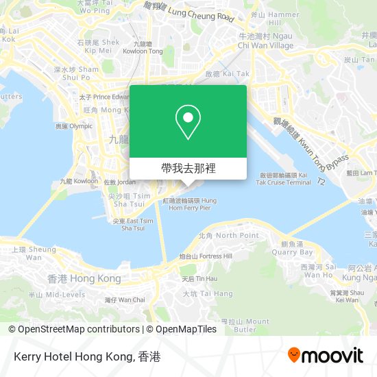 Kerry Hotel Hong Kong地圖