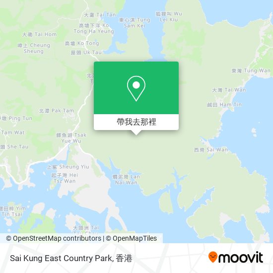 Sai Kung East Country Park地圖
