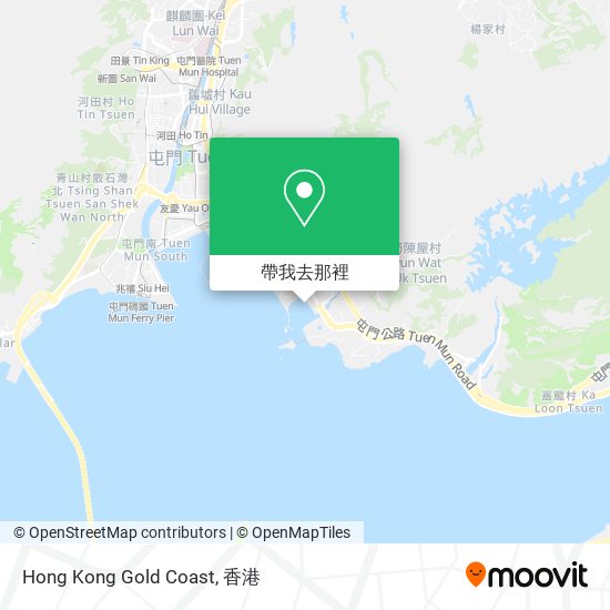 Hong Kong Gold Coast地圖