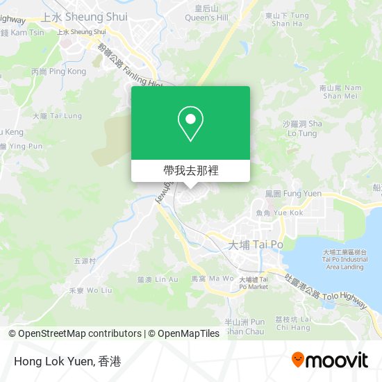 Hong Lok Yuen地圖