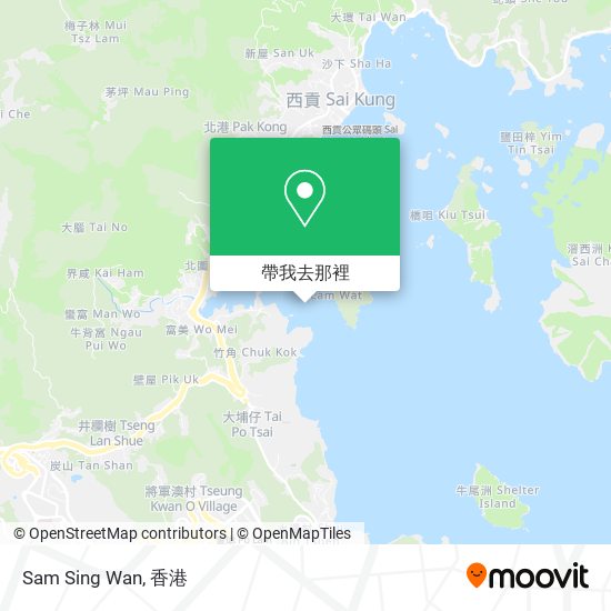 Sam Sing Wan地圖