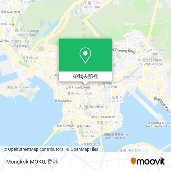 Mongkok MOKO地圖