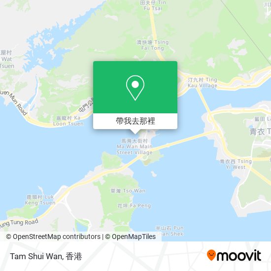Tam Shui Wan地圖