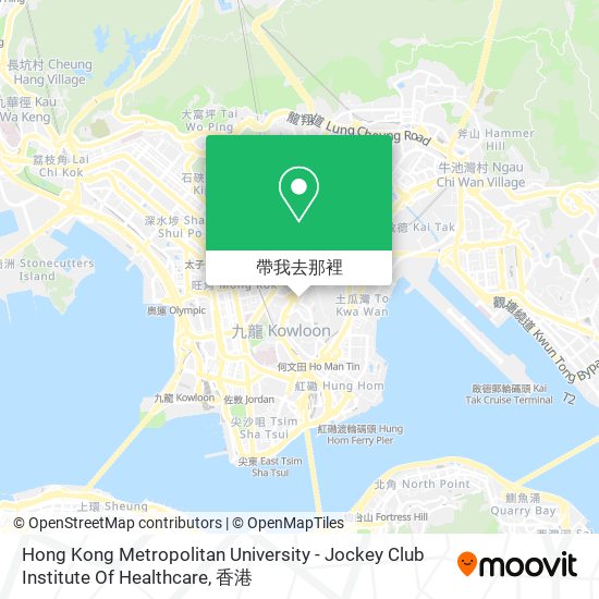 Hong Kong Metropolitan University - Jockey Club Institute Of Healthcare地圖