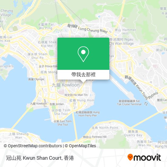 冠山苑 Kwun Shan Court地圖