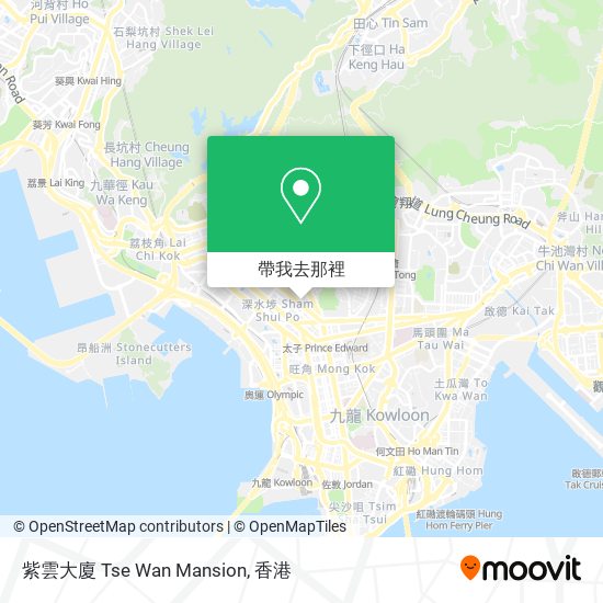 紫雲大廈 Tse Wan Mansion地圖