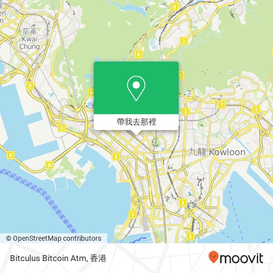 Bitculus Bitcoin Atm地圖