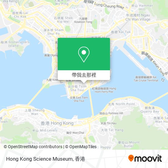 Hong Kong Science Museum地圖