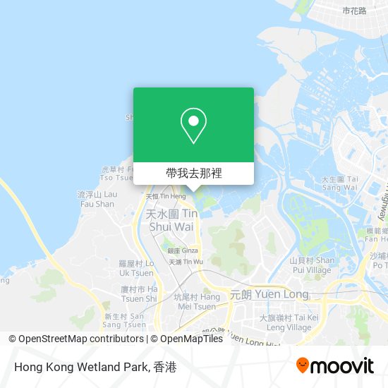 Hong Kong Wetland Park地圖
