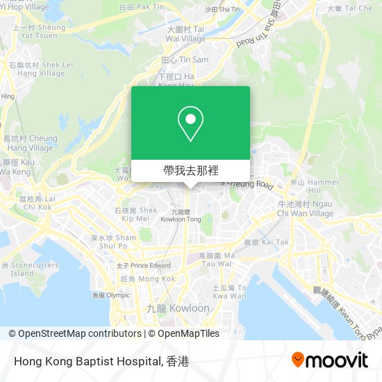 Hong Kong Baptist Hospital地圖