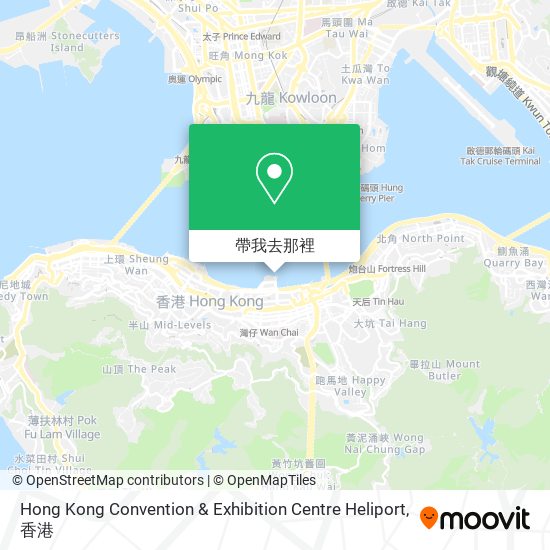 Hong Kong Convention & Exhibition Centre Heliport地圖