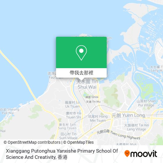 Xianggang Putonghua Yanxishe Primary School Of Science And Creativity地圖