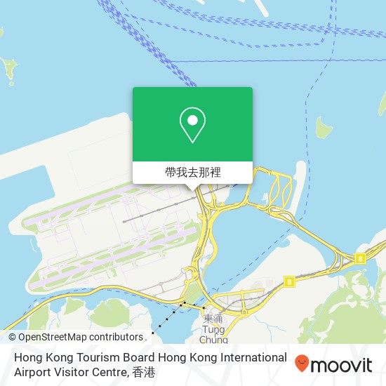 Hong Kong Tourism Board Hong Kong International Airport Visitor Centre地圖
