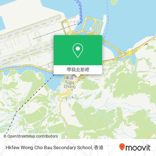 Hkfew Wong Cho Bau Secondary School地圖