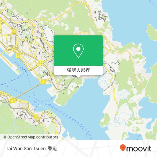 Tai Wan San Tsuen地圖