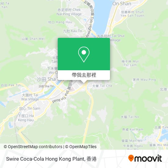 Swire Coca-Cola Hong Kong Plant地圖