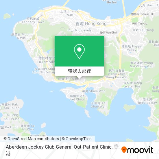 Aberdeen Jockey Club General Out-Patient Clinic地圖