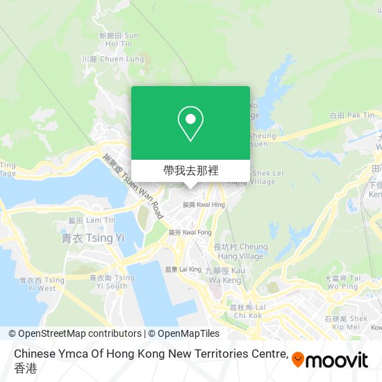 Chinese Ymca Of Hong Kong New Territories Centre地圖