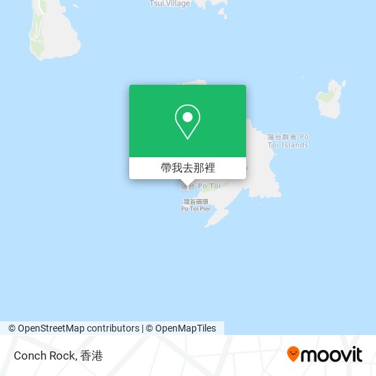 Conch Rock地圖