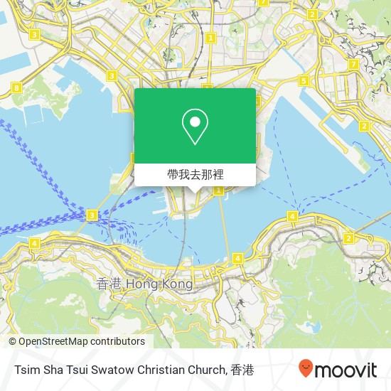Tsim Sha Tsui Swatow Christian Church地圖