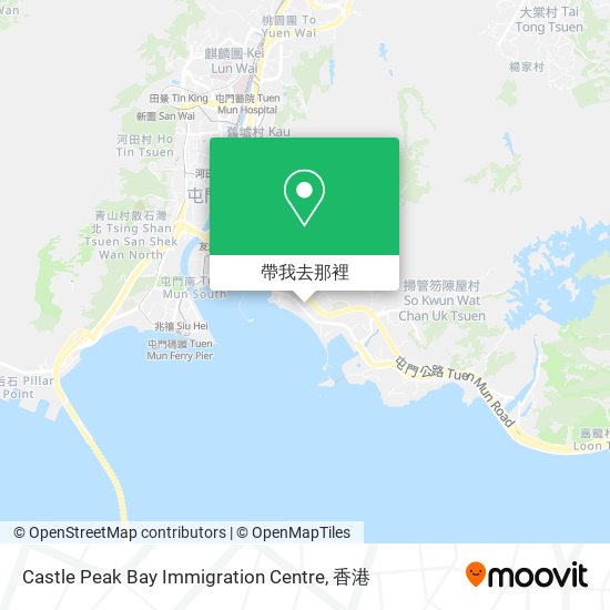 Castle Peak Bay Immigration Centre地圖