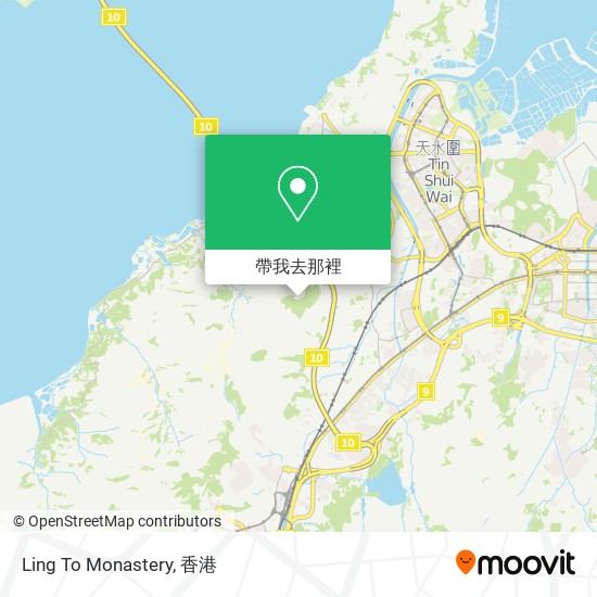 Ling To Monastery地圖