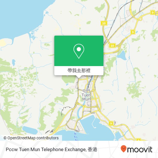 Pccw Tuen Mun Telephone Exchange地圖