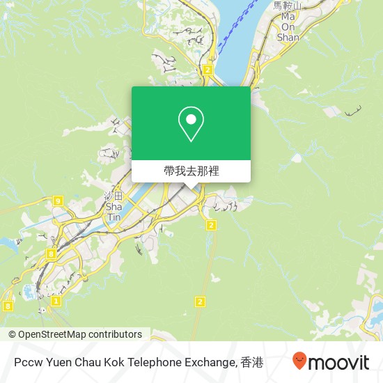 Pccw Yuen Chau Kok Telephone Exchange地圖