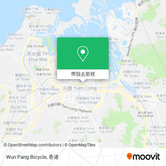 Wun Pang Bicycle地圖