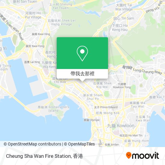 Cheung Sha Wan Fire Station地圖