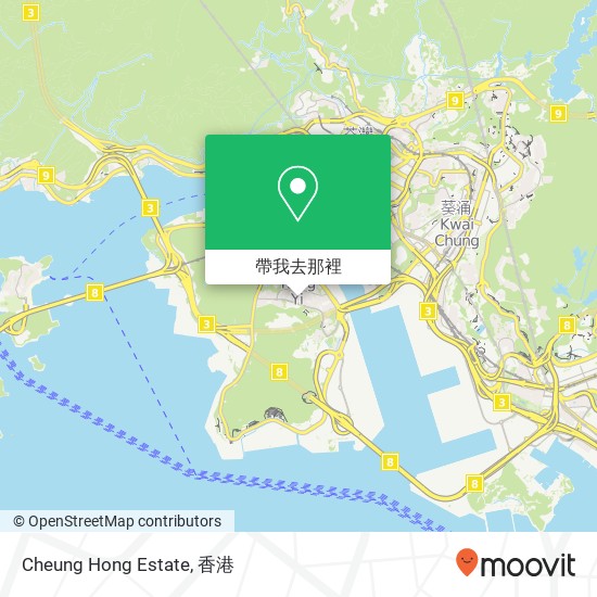 Cheung Hong Estate地圖