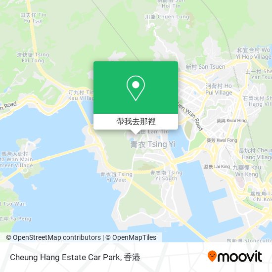 Cheung Hang Estate Car Park地圖