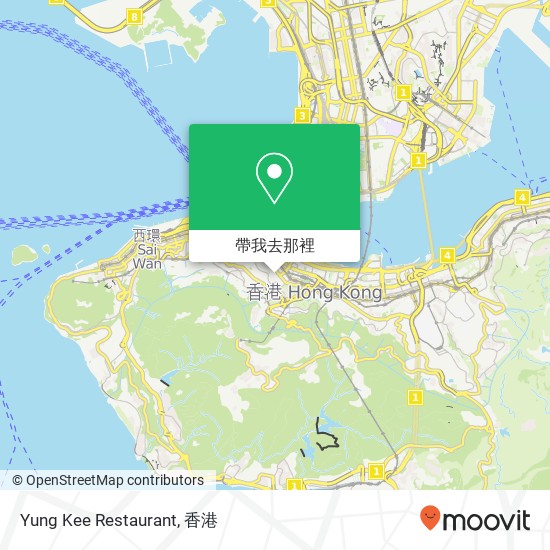 Yung Kee Restaurant地圖