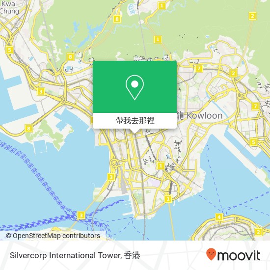 Silvercorp International Tower地圖
